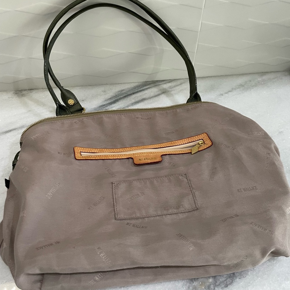 SOLD ON MERCARI
MZ Wallace Camo NWOT Tote Handbag Green - Picture 13 of 15